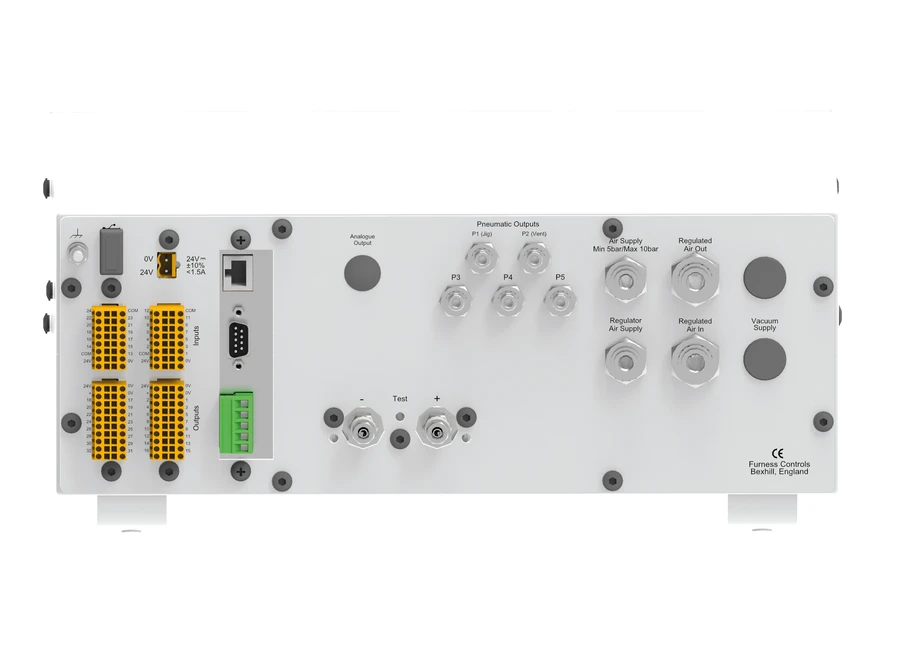 Back of the FCO790 Leak Tester